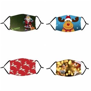 Set of 4 Christmas mask